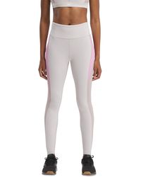 Reebok - Active Lux High-rise Colorblocked Tights - Lyst