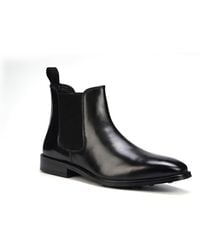 Anthony Veer - Thomas Leather Pull Up Chelsea Boots - Lyst
