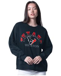 G-III 4Her by Carl Banks - Houston Texans Oversized Feud Sweatshirt - Lyst