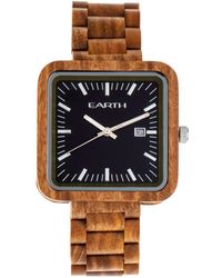 Womens Mens Accessories Mens Watches Earth Wood Unisex Acadia Watch 