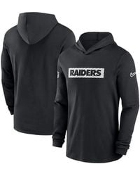 Nike - Minnesota Vikings Sideline Hoodie Performance Long Sleeve T-shirt - Lyst
