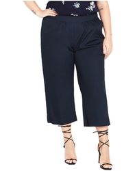 City Chic - Plus Size Justice High Waist Pant - Lyst