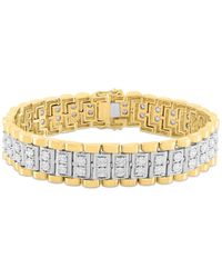 Macy's - Diamond Link Bracelet (1 Ct. T.w. - Lyst