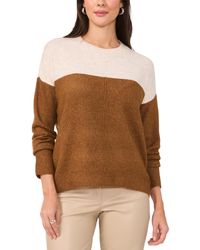 Vince Camuto - Cozy Extended Shoulder Color Blocked Sweater - Lyst