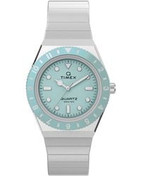 Timex - Quartz Analog -tone Stainless Steel Watch 30mm - Lyst