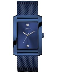 Guess - Analog Mesh Watch - Lyst