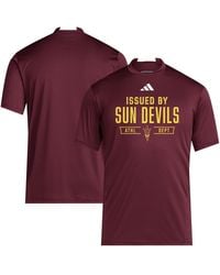adidas - Arizona State Sun Devils 2025 Training Performance Team T-shirt - Lyst