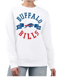 G-III 4Her by Carl Banks - Buffalo Bills Large Team Graphic Fleece Pullover Sweatshirt - Lyst