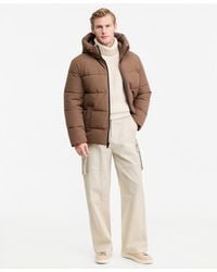 Michael Kors - Quilted Hooded Puffer Jacket - Lyst
