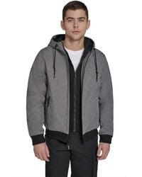 Champion - Softshell Bomber Jacket - Lyst