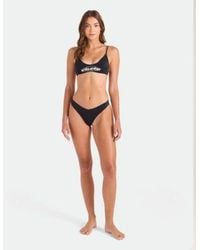 Volcom - Legacy Drop Scoop Neck Bikini Top Pull On Bottoms - Lyst