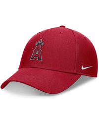 Nike - Navy Los Angeles Angels Evergreen Club Performance Adjustable Hat - Lyst