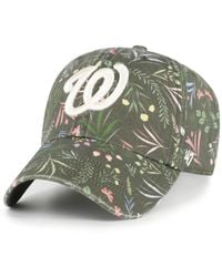 '47 - Washington Nationals Moss Verbena Clean Up Adjustable Hat - Lyst
