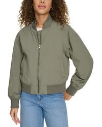 Levi's - Relaxed Zip-front Ribbed-hem Bomber Jacket - Lyst