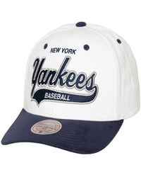 Mitchell & Ness - Mitchell Ness New York Yankees Cooperstown Collection Tail Sweep Pro Snapback Hat - Lyst