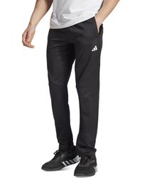 adidas - Game & Go Small Logo Moisture-wicking Training Fleece Tapered joggers - Lyst