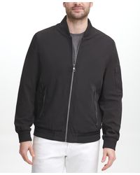 Calvin Klein - Full-zip Flight Jacket - Lyst