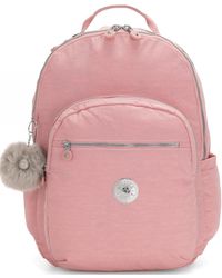 Kipling - Seoul Extra Large Candy Metal Nylon 17" Laptop Backpack - Lyst