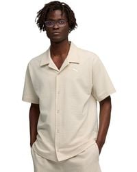 PUMA - Essential Elevated Regular-fit Shirt - Lyst