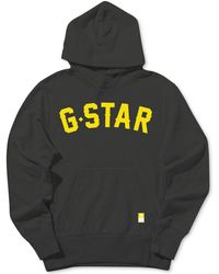 g star raw black hoodie