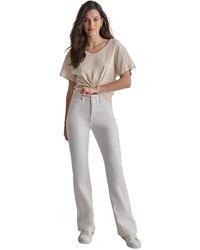DKNY - High-rise Flare Jeans - Lyst