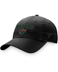 Fanatics - Minnesota Wild Fundamental Two-hit Adjustable Hat - Lyst