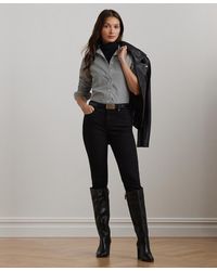 Ralph Lauren - High-rise Skinny Ankle Jeans - Lyst