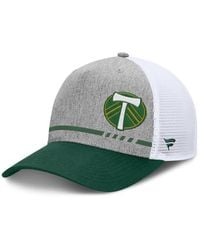 Fanatics - Portland Timbers Low Block Trucker Adjustable Hat - Lyst