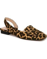 Franco Sarto - Teagan Square Toe Slingback Flats - Lyst