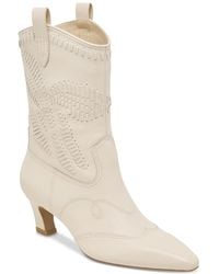 Dolce Vita - Tavla Stitched Pointed-toe Western Boots - Lyst