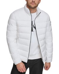 Calvin Klein - Quilted Infinite Stretch Water-resistant Puffer Jacket - Lyst
