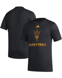 adidas - Arizona State Sun Devils Fadeaway Basketball Pregame Aeroready T-shirt - Lyst