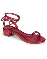 Paula Torres - Shoes Nicole Strappy Block Heel Sandals - Lyst
