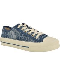 Guess - Carey Jacquard Logo Low-top Lace-up Sneakers - Lyst