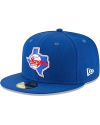 KTZ - Texas Rangers Cooperstown Collection Wool 59fifty Fitted Hat - Lyst