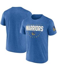 LOGO ATHLETIC - Golden State Warriors Block Practice Performance T-shirt - Lyst
