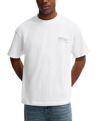 Cotton On - Box Fit Text T-shirt - Lyst