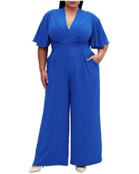 City Chic - Plus Size Braelynn Jumpsuit - Lyst
