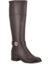 tommy hilfiger riding boot