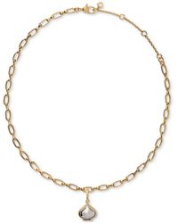 Kate Spade - Two-tone One In A Million Sculpted Spade Charm - Lyst