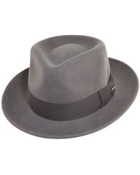 Scala - Felt Fedora Hat - Lyst