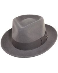 Scala - Felt Fedora Hat - Lyst