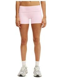 Cotton On - Active Ultra Soft Roll Over Shortie Short - Lyst