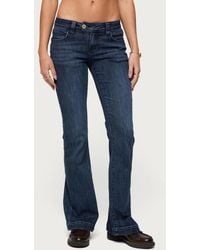Edikted - Roccio Low Rise Bootcut Jeans - Lyst