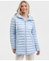 Michael Kors - Michael Packable Hooded Puffer Coat - Lyst