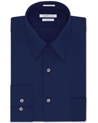 Van Heusen - Classic-fit Point Collar Poplin Dress Shirt - Lyst