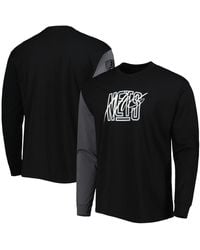 Nike - Brooklyn Nets Courtside Versus Flight Max90 Long Sleeve T-shirt - Lyst