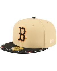 KTZ - Boston Red Sox 59fifty Two-tone Embroidered Fitted Baseball Cap - Lyst