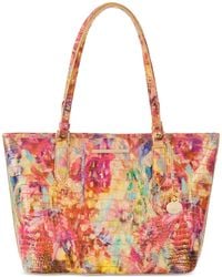 Brahmin - Asher Happyhour Melbourne Leather Tote - Lyst