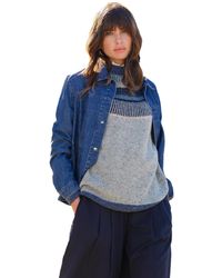 Celtic & Co. - Statement Donegal Wool Sweater - Lyst